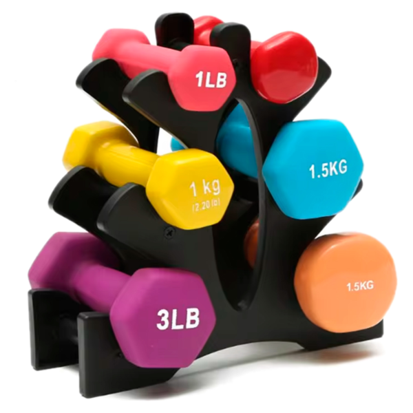 Rack Soporte Gym Mancuernas Pesas Repisa - Imagen 6
