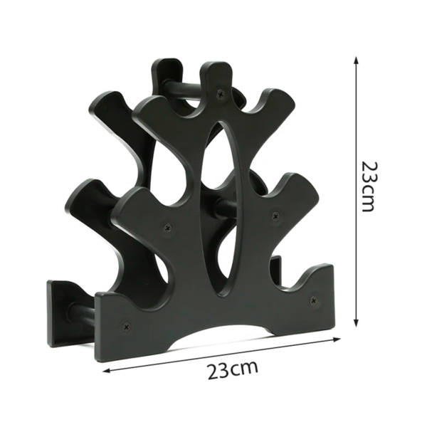 Rack Soporte Gym Mancuernas Pesas Repisa - Imagen 3