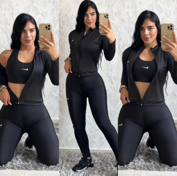 conjunto para gym de 3 piezas - Imagen 2