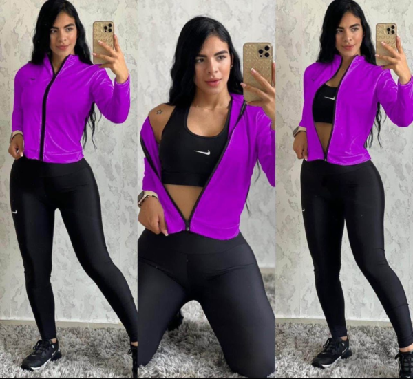conjunto para gym de 3 piezas - Imagen 6