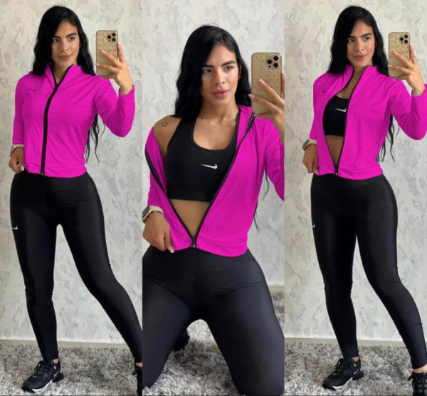 conjunto para gym de 3 piezas - Imagen 7