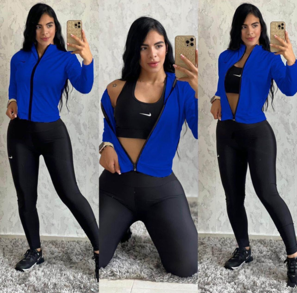 conjunto para gym de 3 piezas - Imagen 9