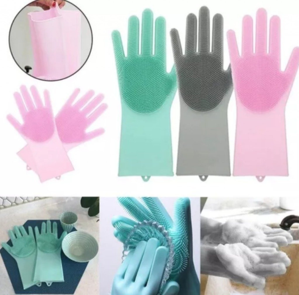 Guantes Multiusos Resistentes para Limpieza, Cocina y Tareas del Hogar – Protección y Comodidad en Todo Tipo de Trabajo