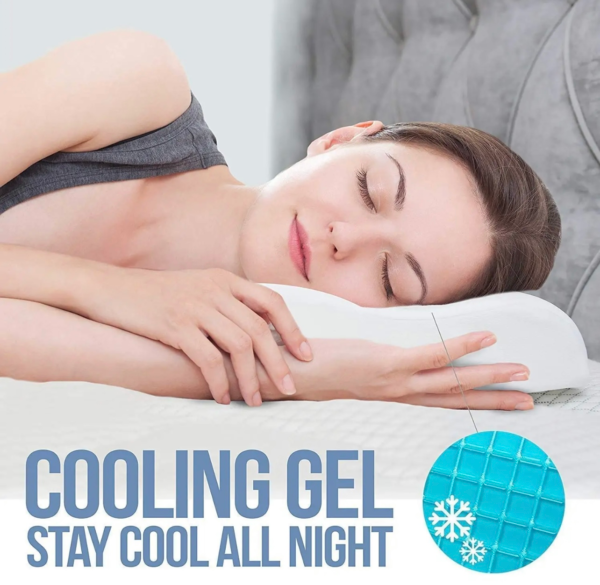 Almohada de Gel Refrigerante para Dormir – Almohada Terapéutica - Imagen 2